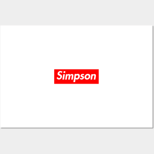 Simpson Posters and Art